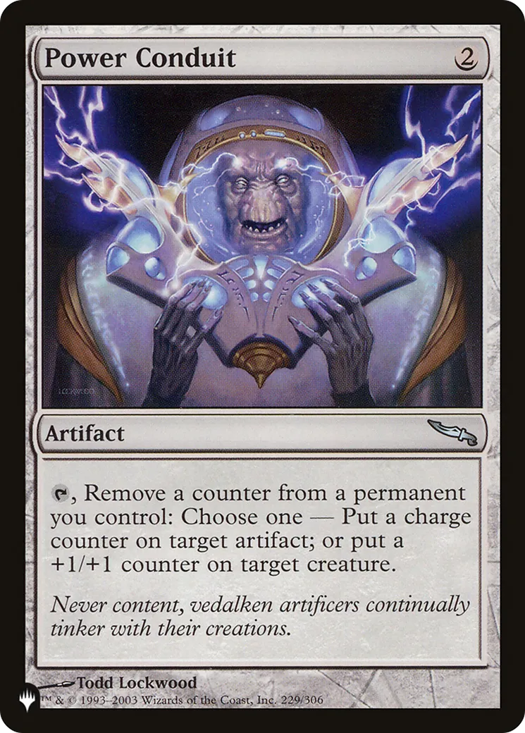 Conduit d'alimentation — The List — Magic: The Gathering