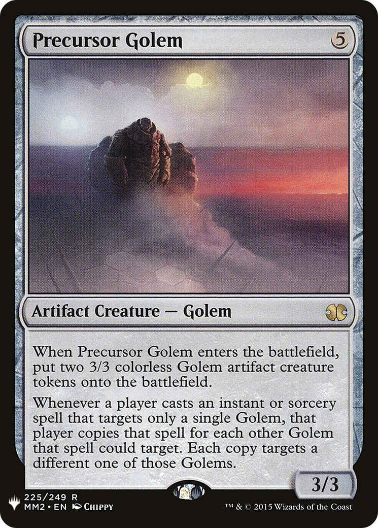 Precursor Golem — The List — Magic: The Gathering