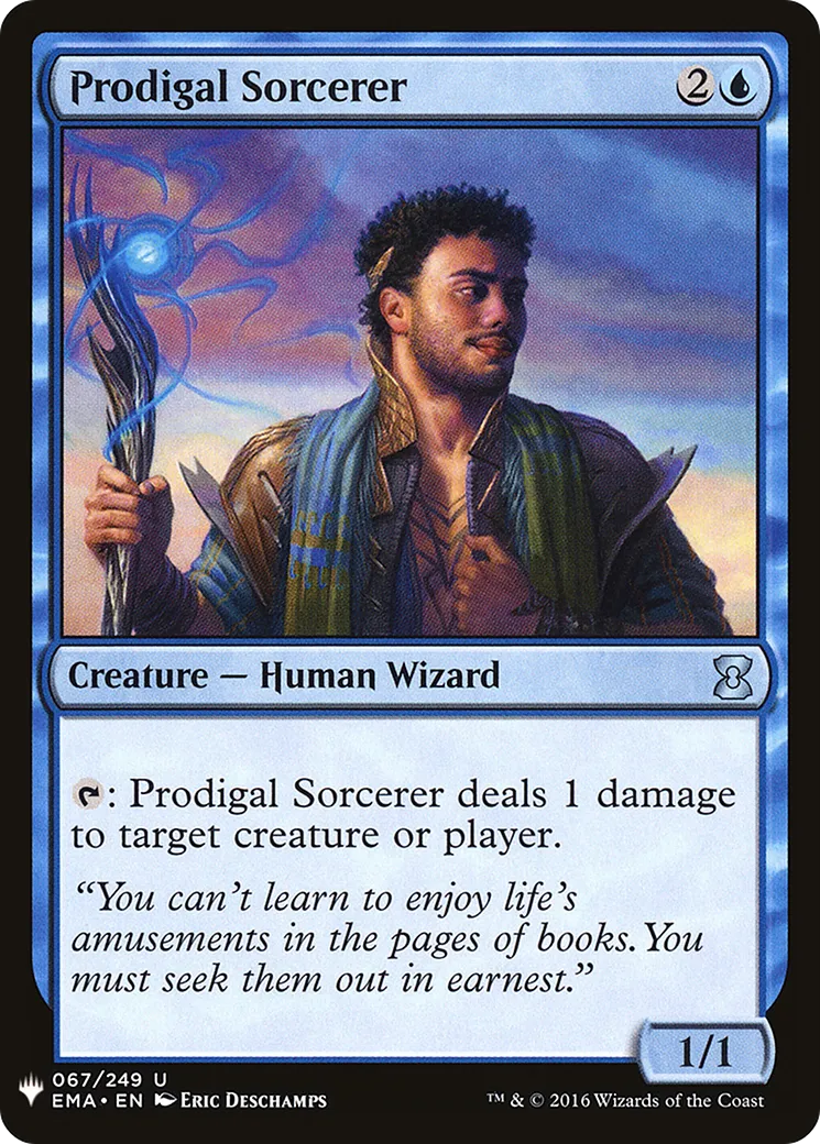 Prodigal Sorcerer — The List — Magic: The Gathering