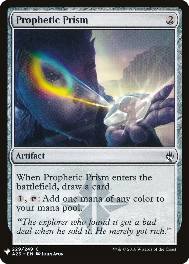 Prophetic Prism — The List — Magic: The Gathering