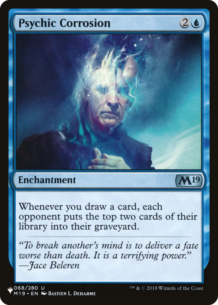 Psychic Corrosion — The List — Magic: The Gathering