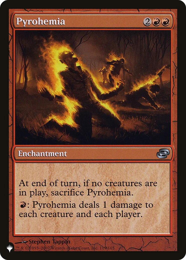 Pyrohemia — The List — Magic: The Gathering