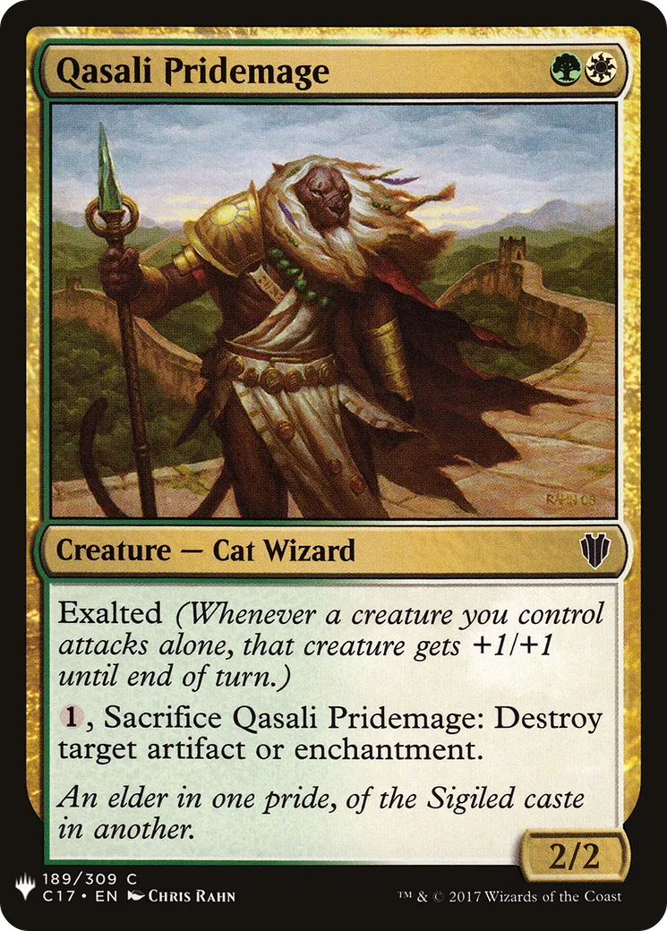 Bandemage qasali — The List — Magic: The Gathering