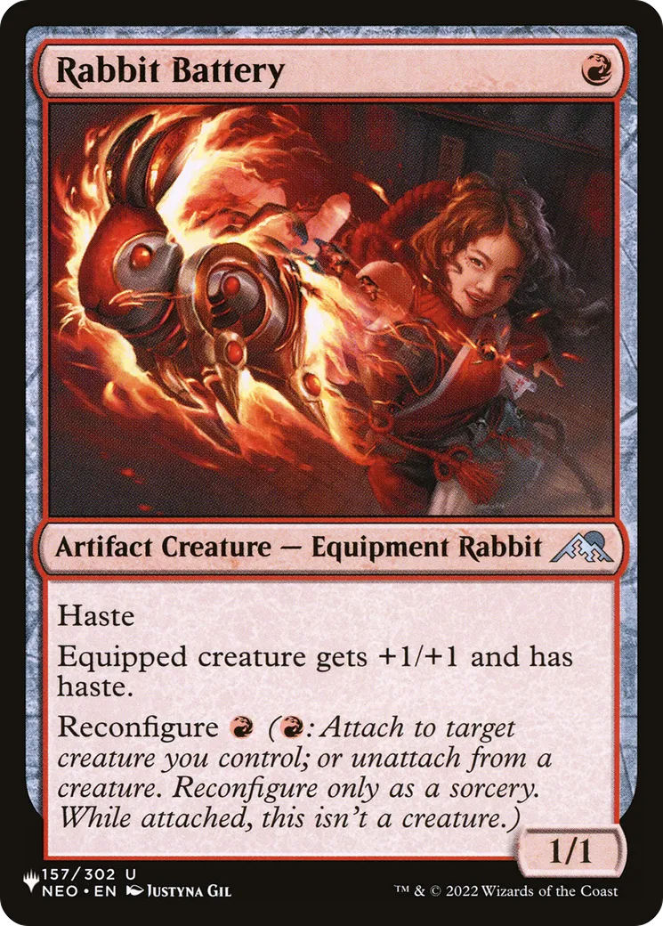 Rabbit Battery — The List — Magic: The Gathering