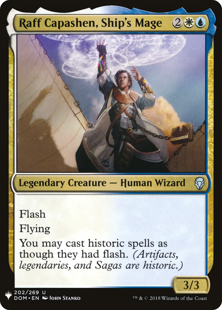 Raff Capashen, Ship's Mage — The List — Magic: The Gathering