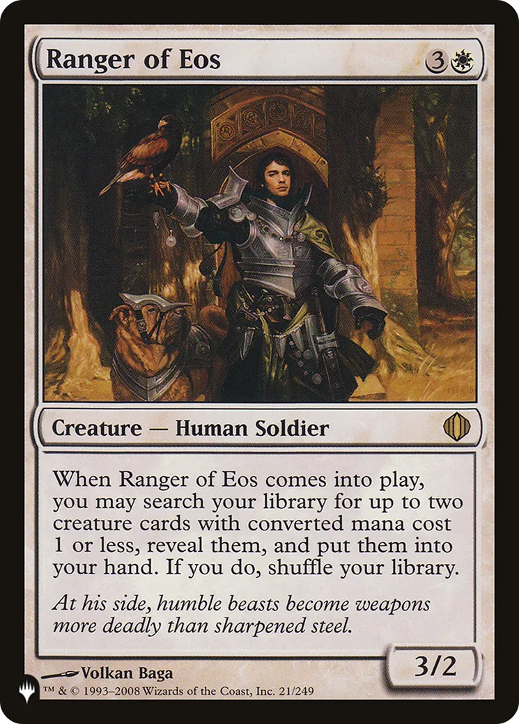 Ranger of Eos — The List — Magic: The Gathering