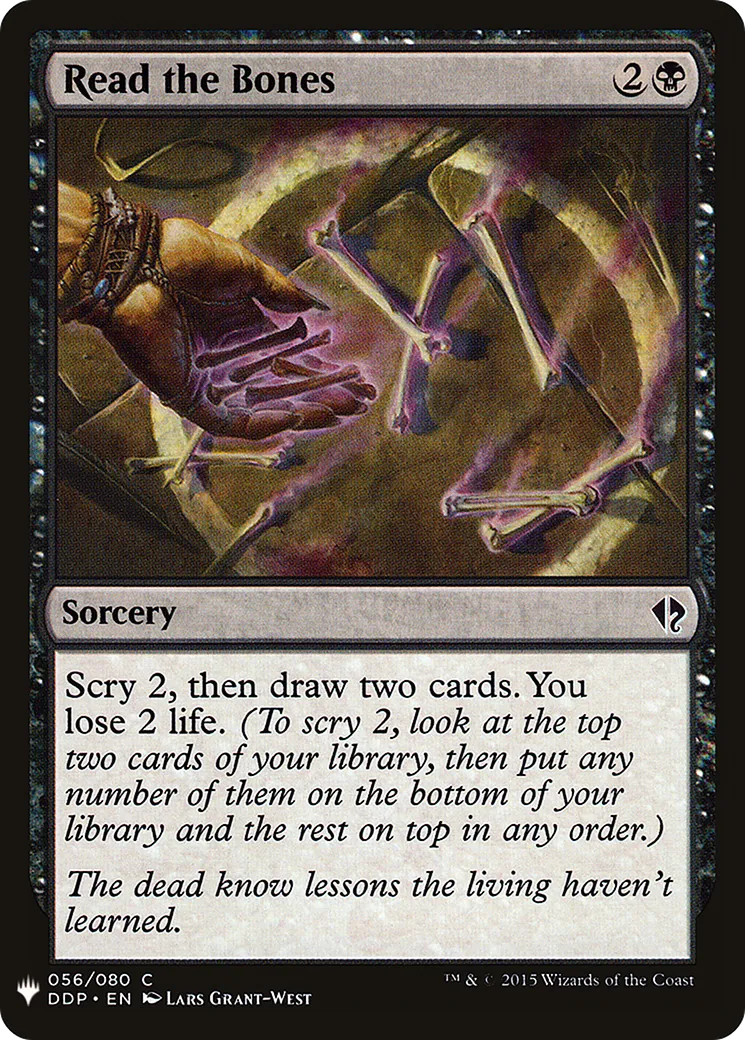 Read the Bones — The List — Magic: The Gathering