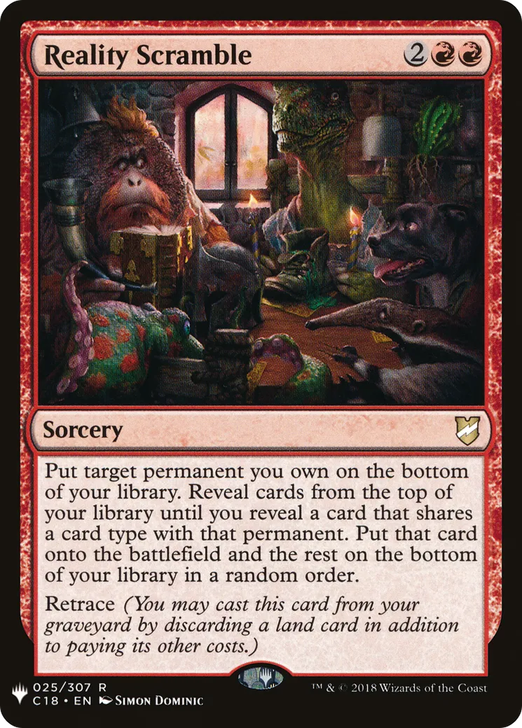 Brouillage de réalité — The List — Magic: The Gathering