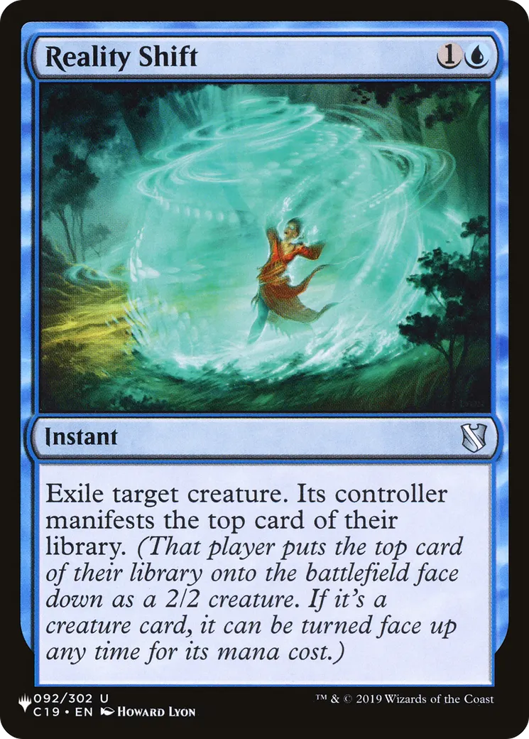 Reality Shift — The List — Magic: The Gathering