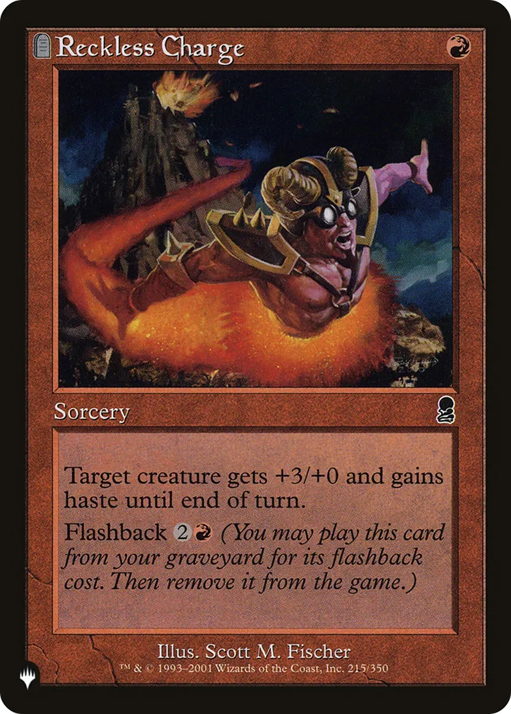 Charge téméraire — The List — Magic: The Gathering