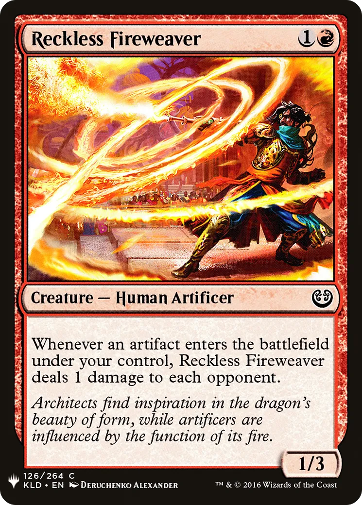 Tissefeu téméraire — The List — Magic: The Gathering