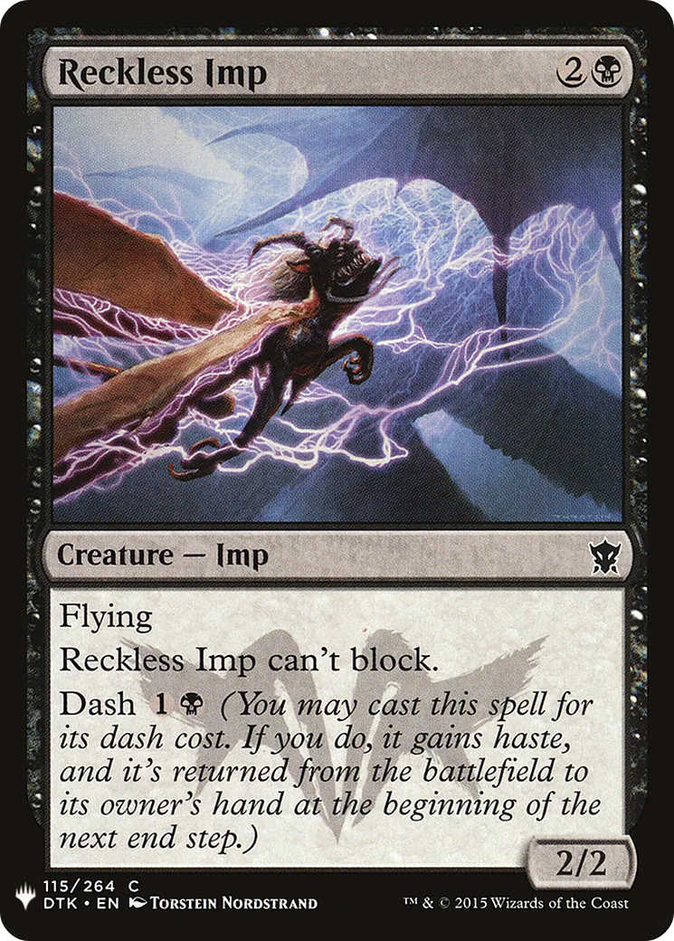 Reckless Imp — The List — Magic: The Gathering