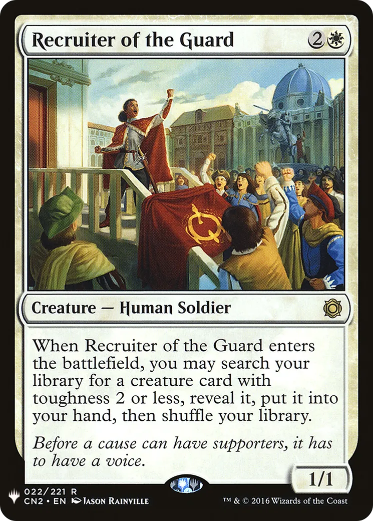 Recruteuse de la garde — The List — Magic: The Gathering