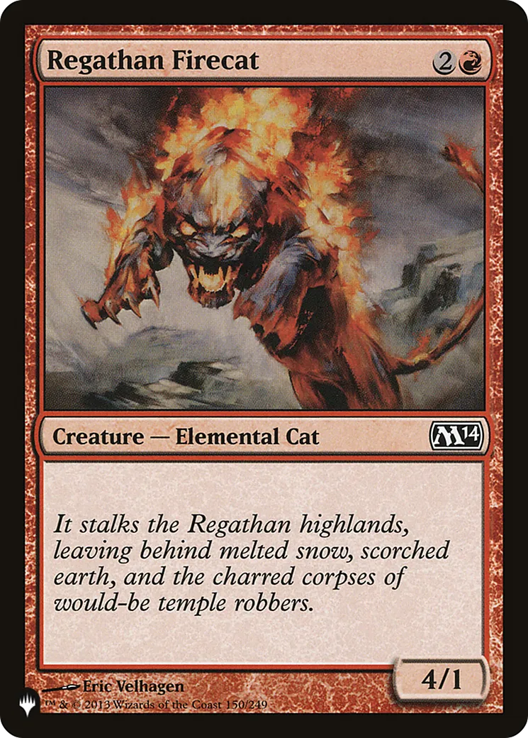 Chatfeu regathan — The List — Magic: The Gathering