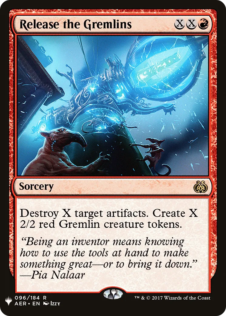 Release the Gremlins — The List — Magic: The Gathering