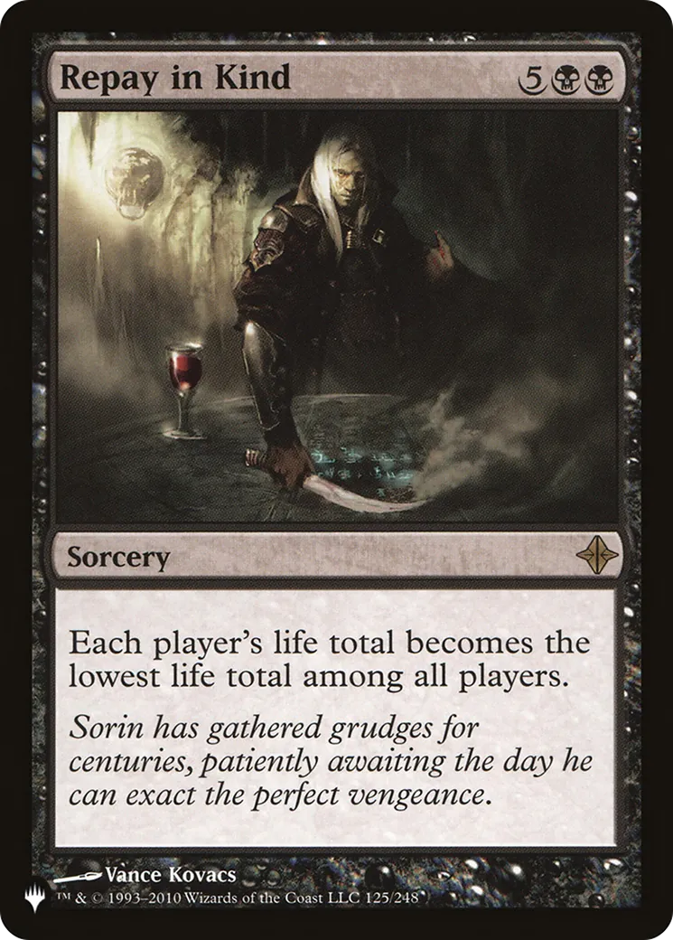 À charge de revanche — The List — Magic: The Gathering