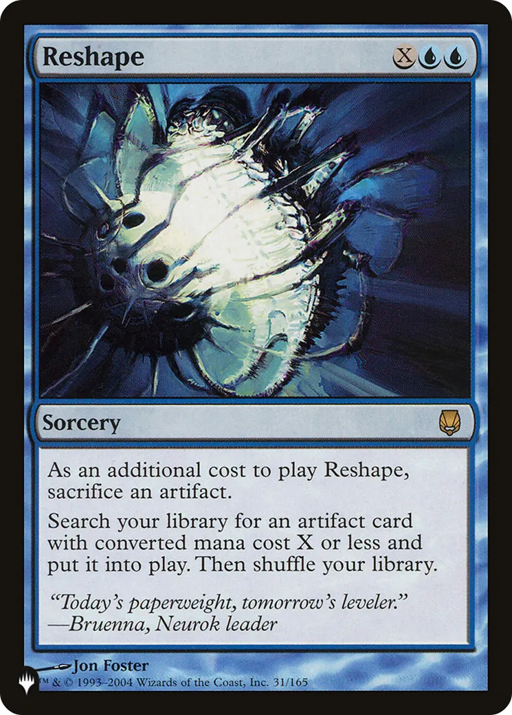 Reshape — The List — Magic: The Gathering