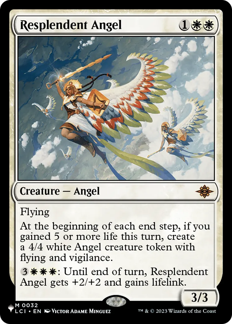 Ange resplendissant — The List — Magic: The Gathering