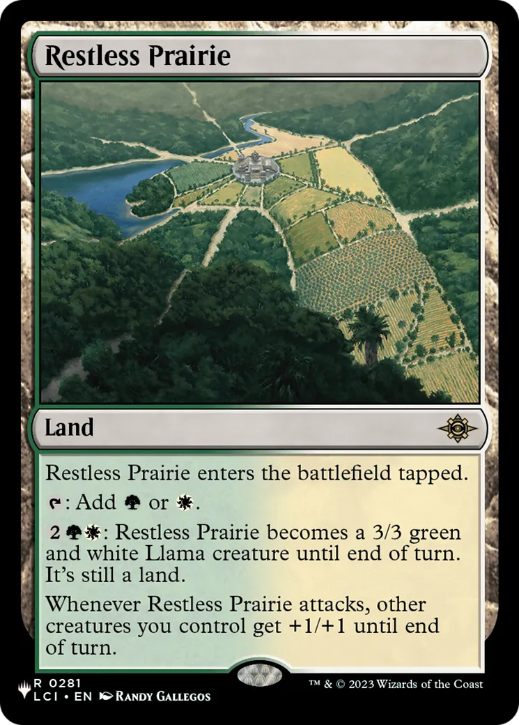 Restless Prairie — The List — Magic: The Gathering