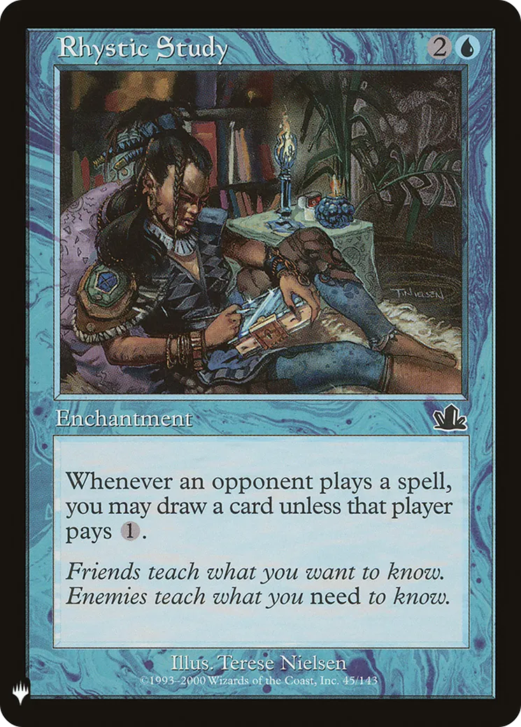 Étude rhystique — The List — Magic: The Gathering