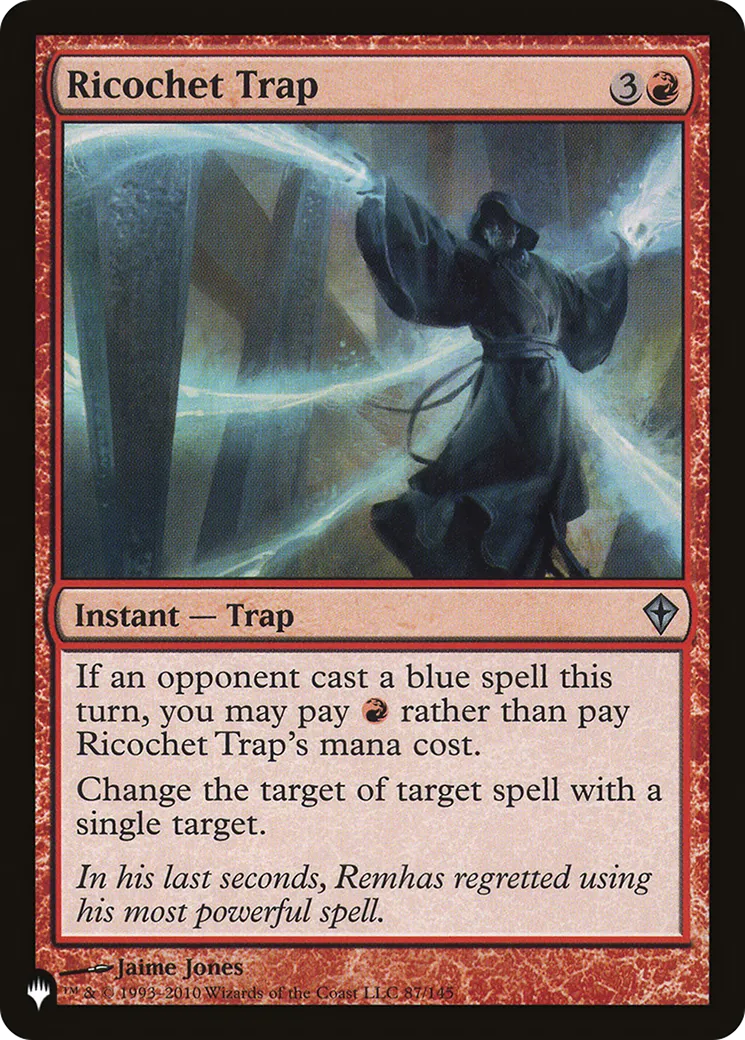Piège à ricochet — The List — Magic: The Gathering