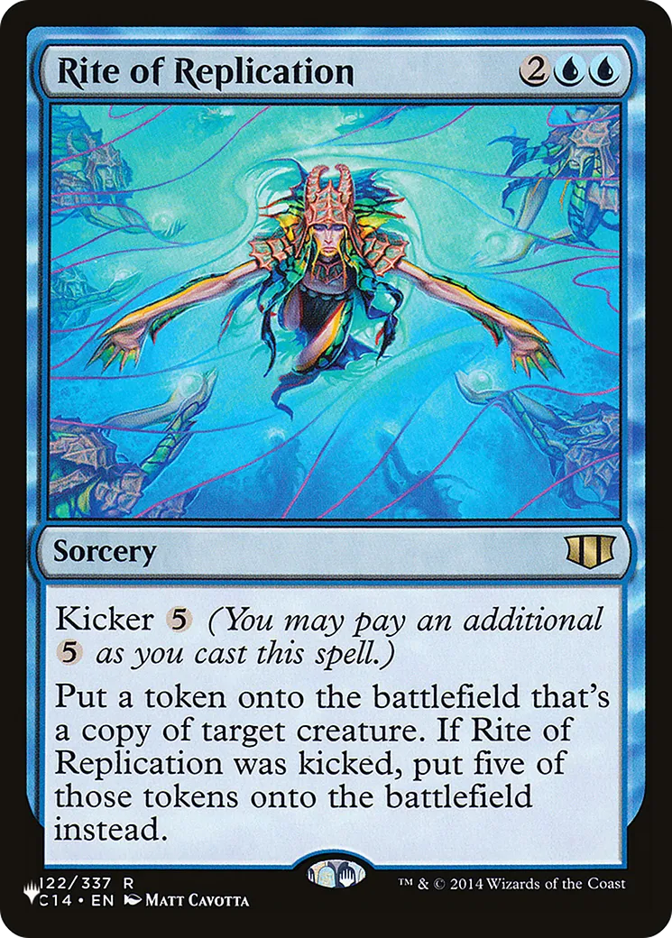 Rite de duplication — The List — Magic: The Gathering
