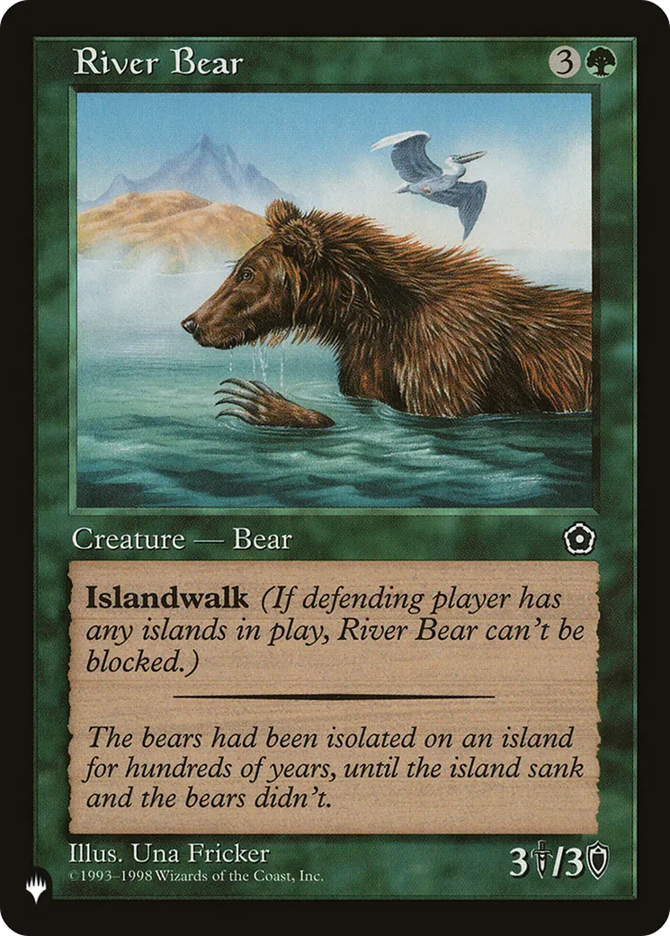 Ours des rivières — The List — Magic: The Gathering