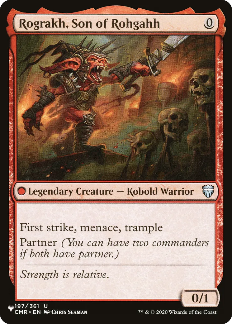 Rograkh, Son of Rohgahh — The List — Magic: The Gathering