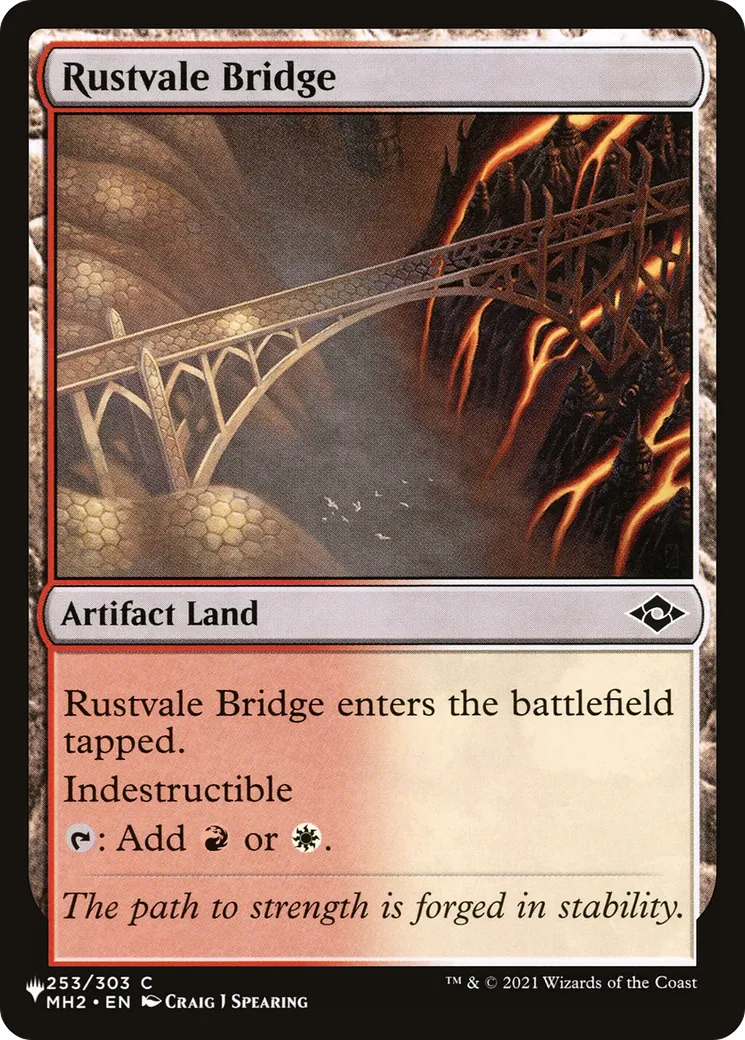 Pont de Valrouille — The List — Magic: The Gathering
