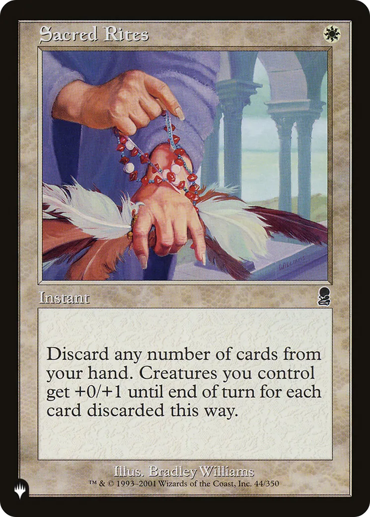 Sacres et rites — The List — Magic: The Gathering