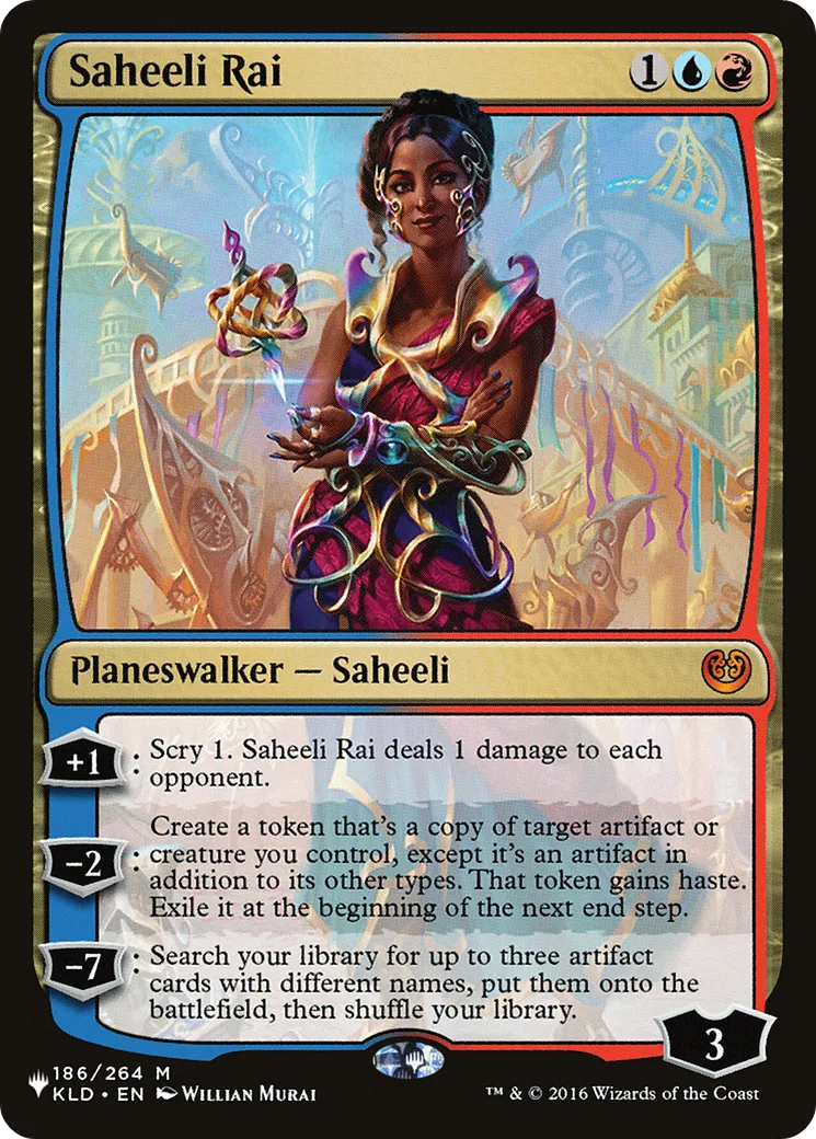 Saheeli Rai — The List — Magic: The Gathering