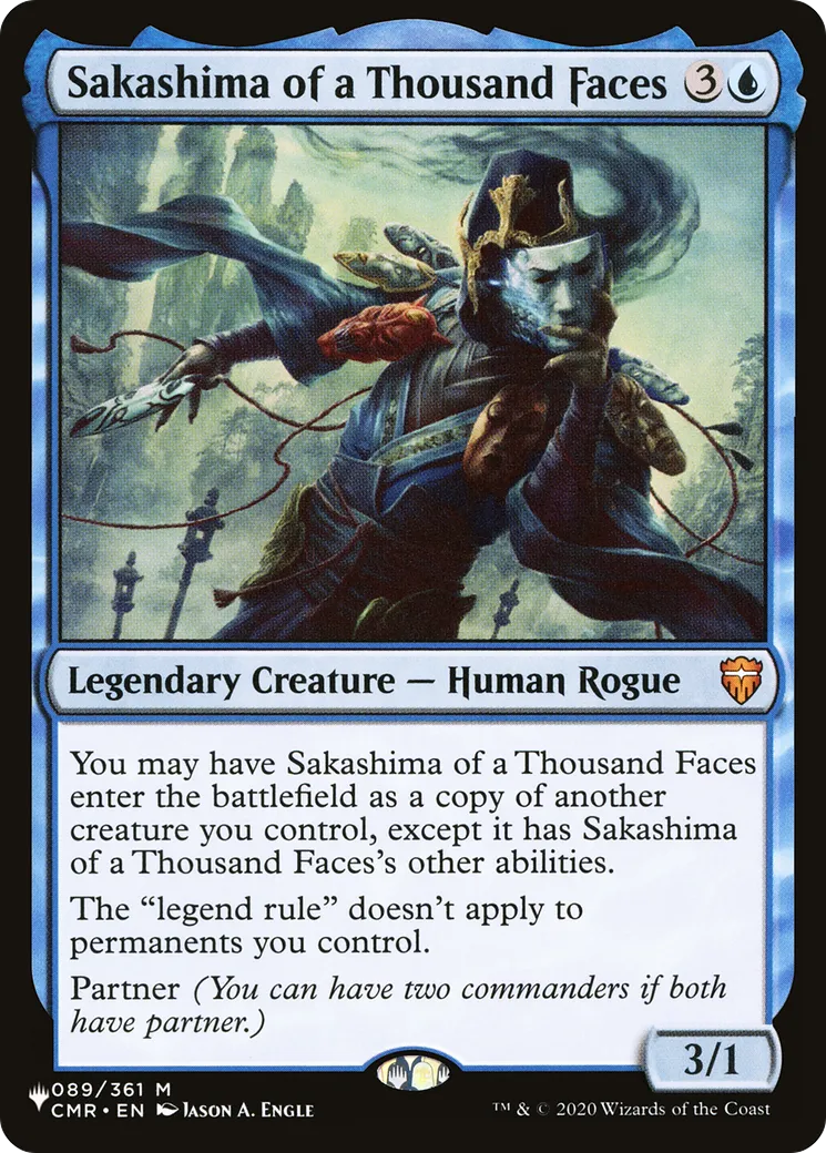 Sakashima of a Thousand Faces — The List — Magic: The Gathering