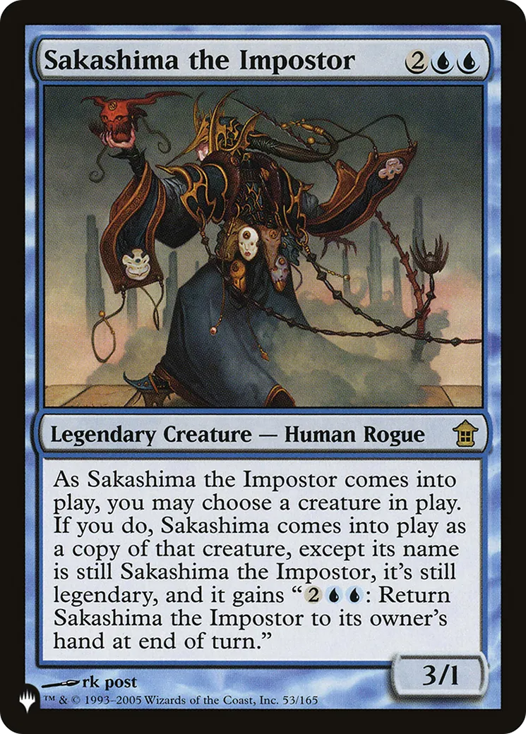 Sakashima the Impostor — The List — Magic: The Gathering