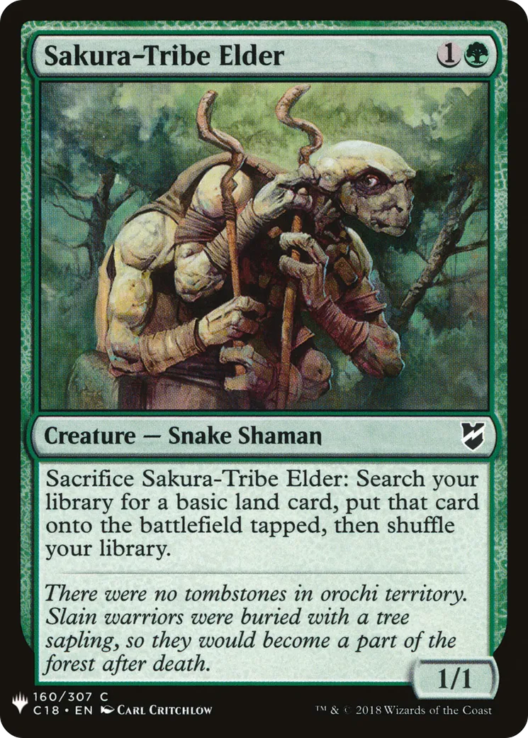 Ancêtre de la tribu Sakura — The List — Magic: The Gathering