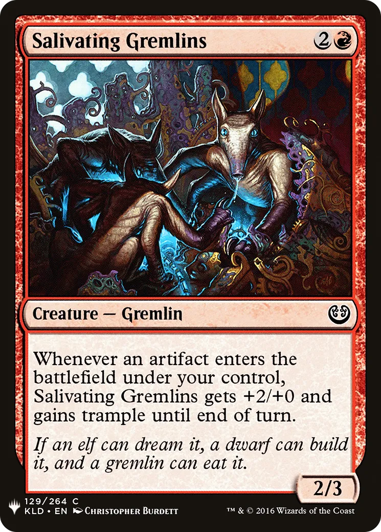Gremlins salivants — The List — Magic: The Gathering