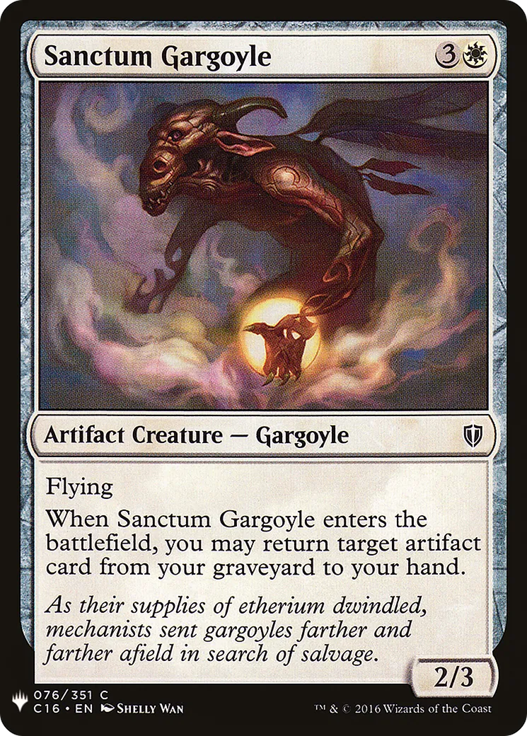 Gargouille du sanctuaire — The List — Magic: The Gathering