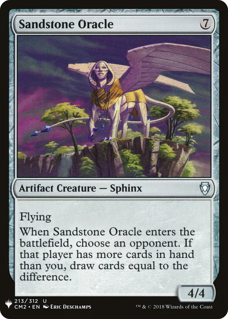 Sandstone Oracle — The List — Magic: The Gathering