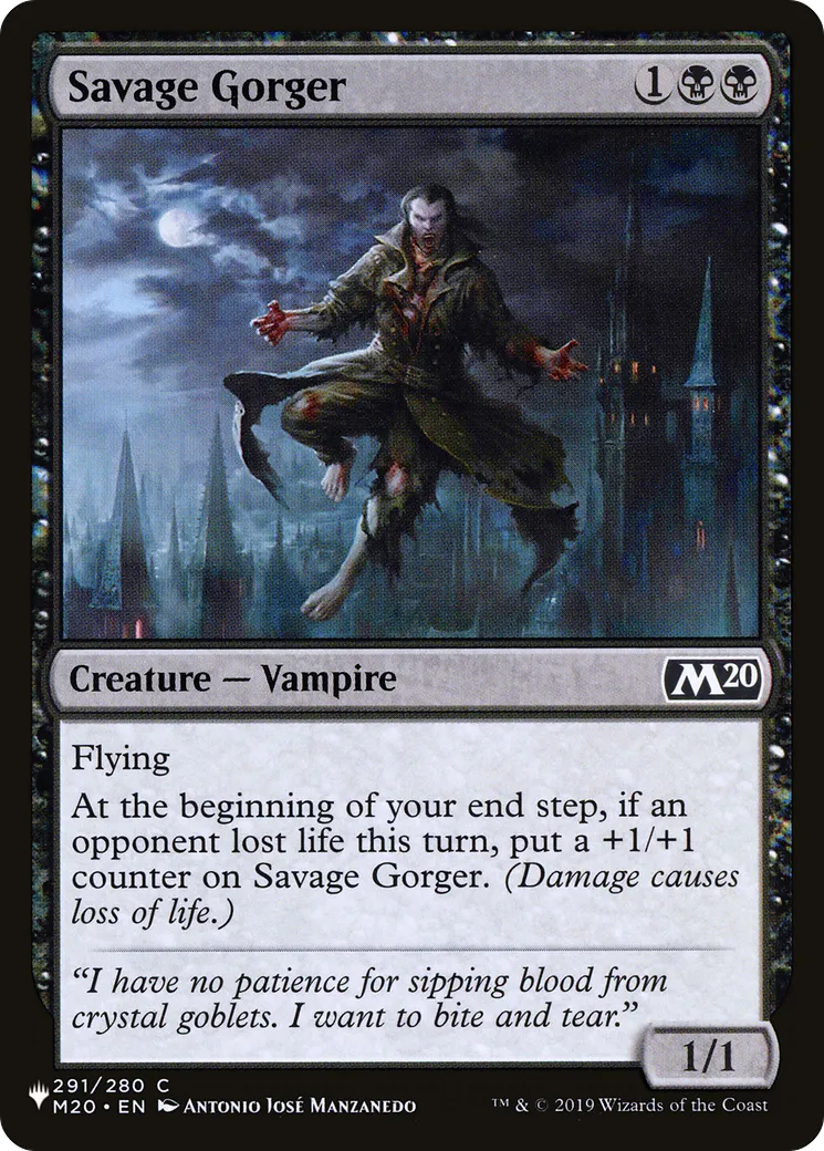 Avaleur sauvage — The List — Magic: The Gathering