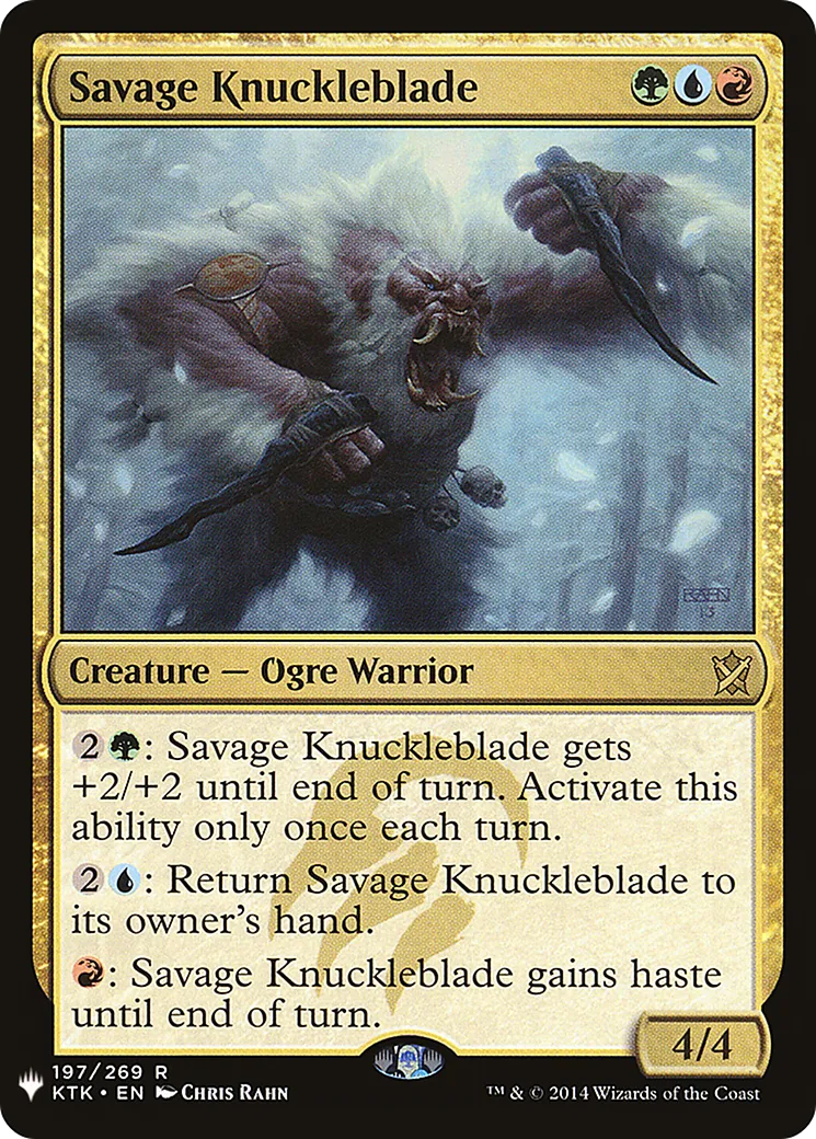 Lamepoing sauvage — The List — Magic: The Gathering