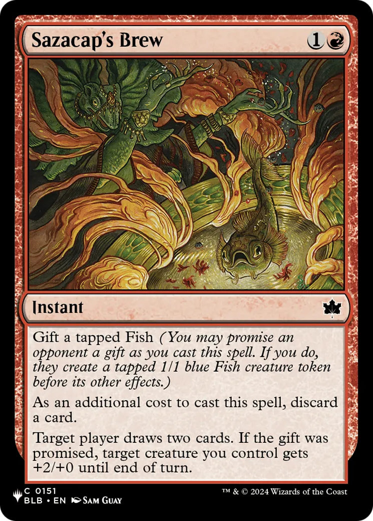 Sazacap's Brew — The List — Magic: The Gathering