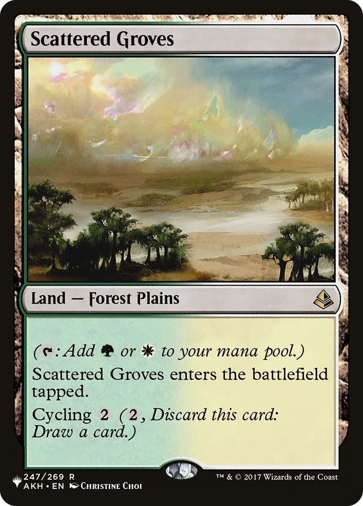Scattered Groves — The List — Magic: The Gathering