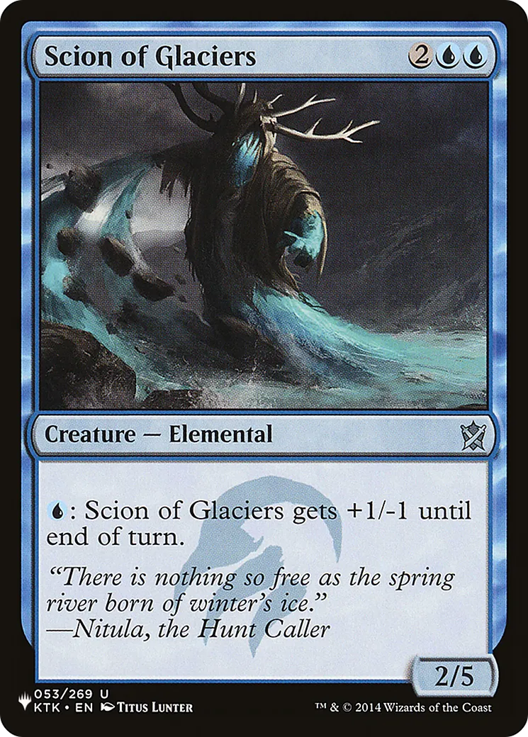 Scion des glaciers — The List — Magic: The Gathering