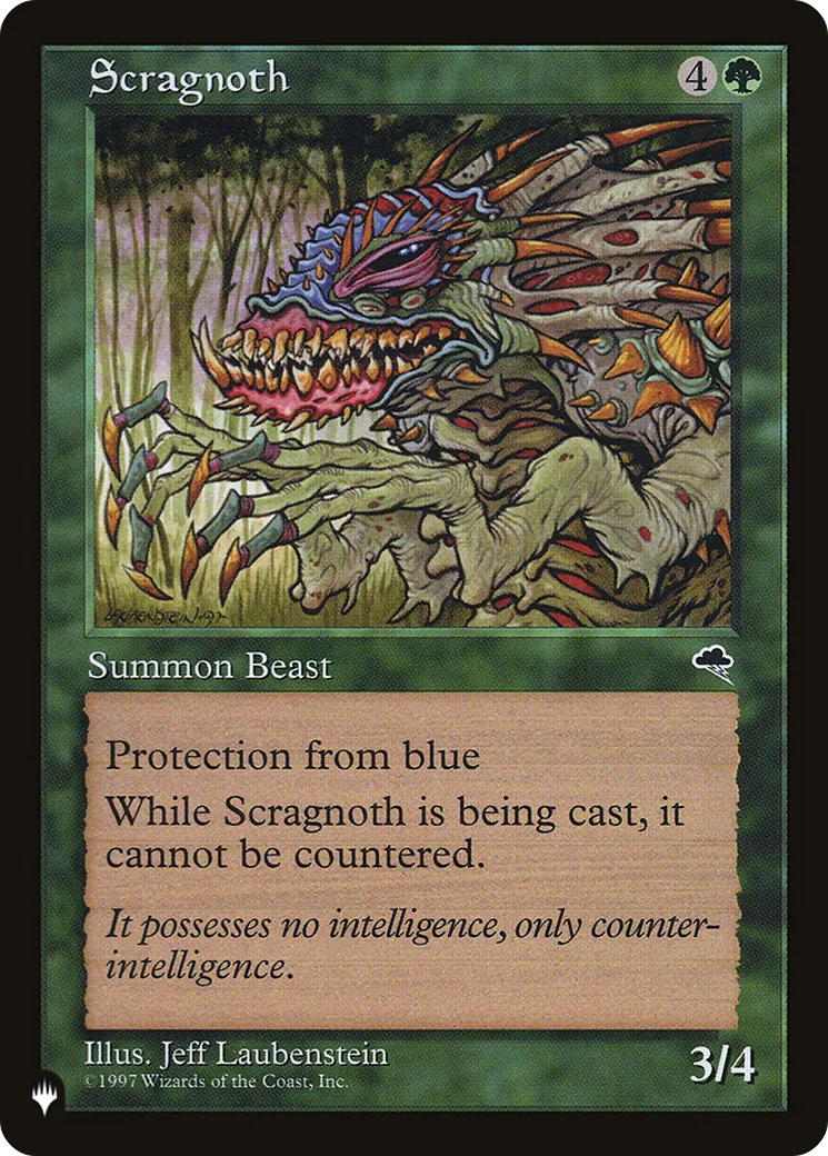 Scraignoss — The List — Magic: The Gathering