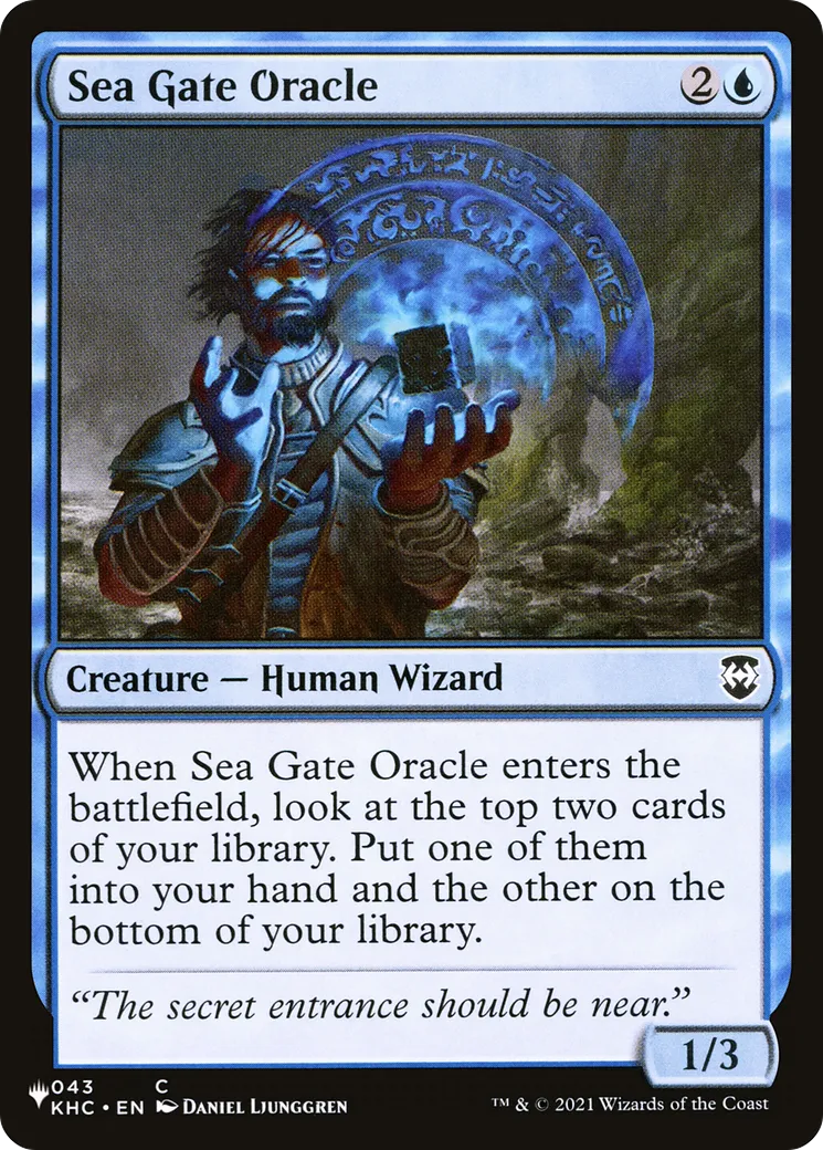 Oracle de Porte des Mers — The List — Magic: The Gathering