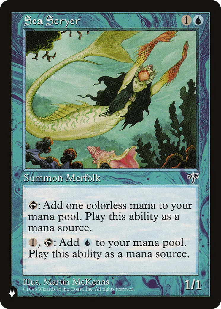 Sea Scryer — The List — Magic: The Gathering