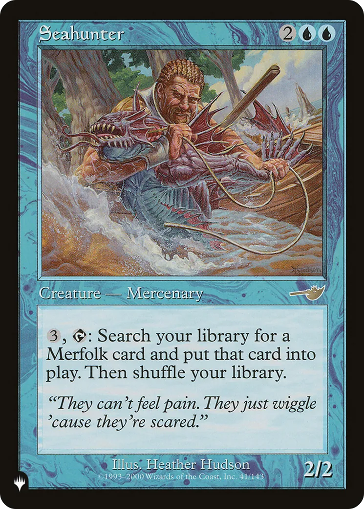 Seahunter — The List — Magic: The Gathering