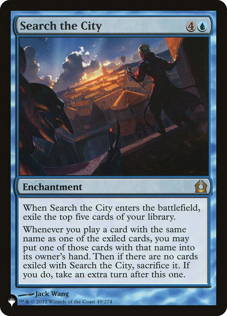 Search the City — The List — Magic: The Gathering