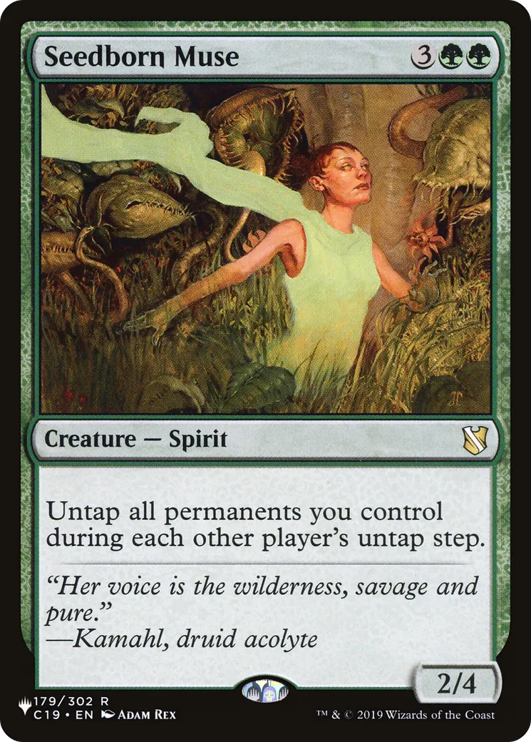 Seedborn Muse — The List — Magic: The Gathering