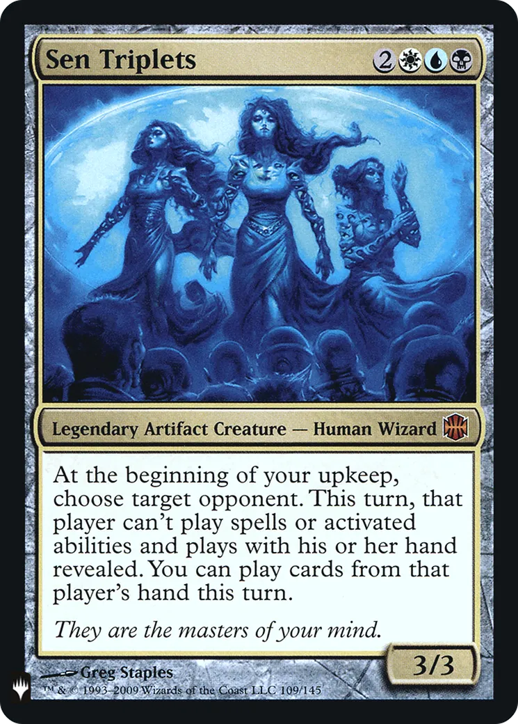 Sen Triplets — The List — Magic: The Gathering