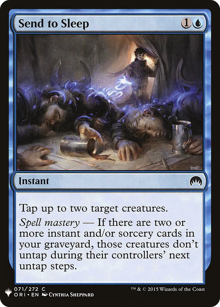 Send to Sleep — The List — Magic: The Gathering
